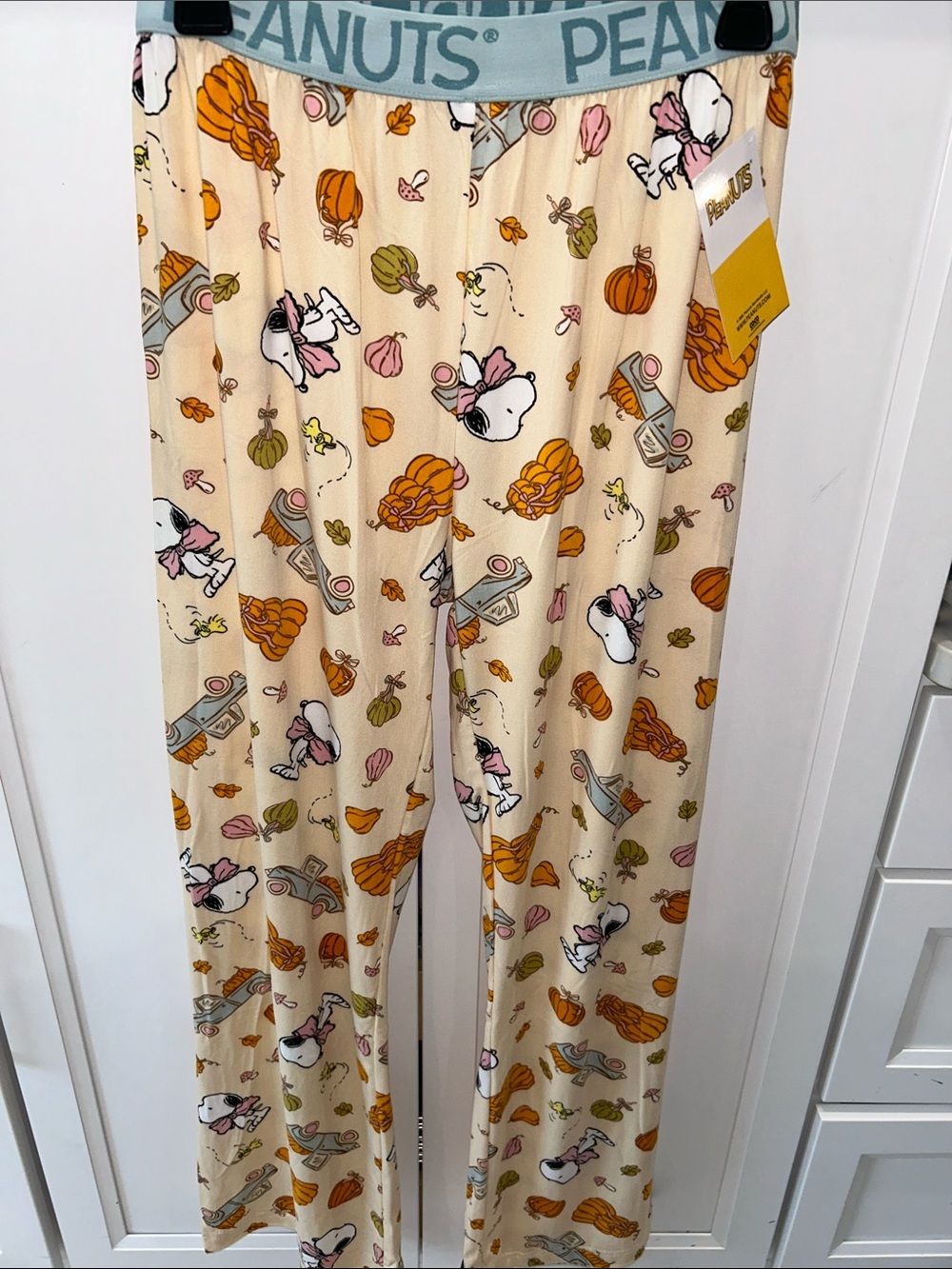 Peanuts Snoopy Fall Autumn Pajama Pants